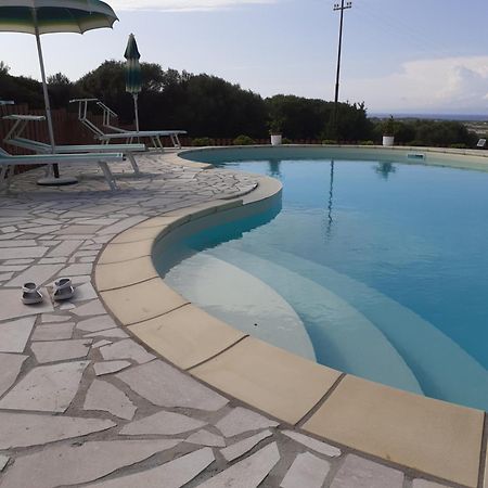 Agriturismo Gli Olivastri Appartamento Corbezzolo Con Piscina E Vista Mare,Climatizzatore,Wifi Aglientu Exterior photo