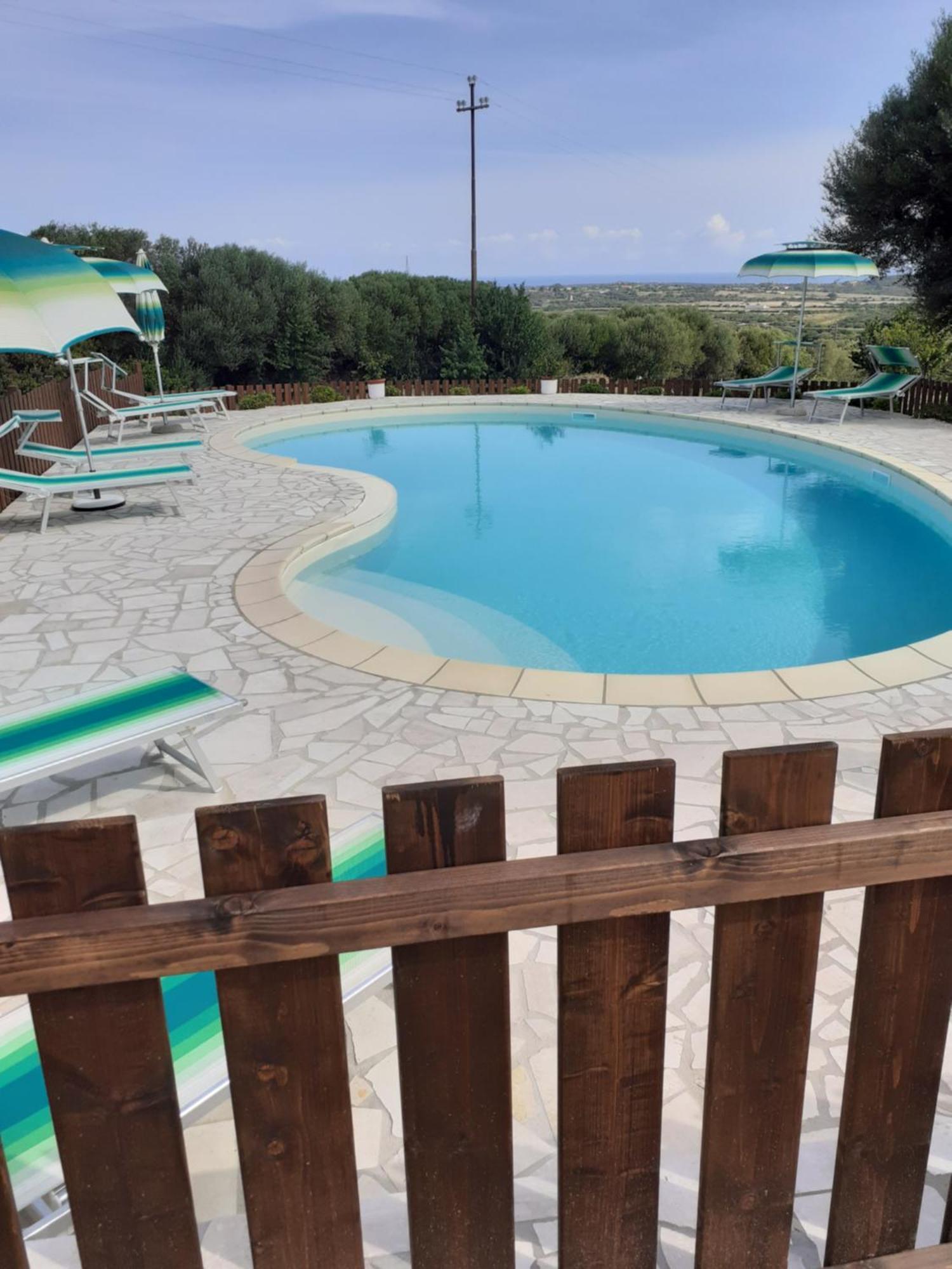 Agriturismo Gli Olivastri Appartamento Corbezzolo Con Piscina E Vista Mare,Climatizzatore,Wifi Aglientu Exterior photo