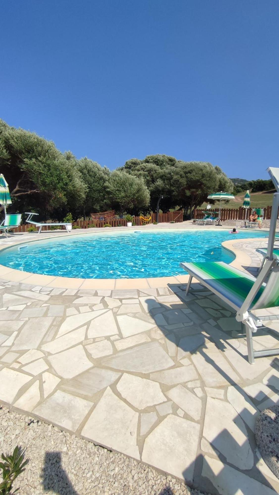 Agriturismo Gli Olivastri Appartamento Corbezzolo Con Piscina E Vista Mare,Climatizzatore,Wifi Aglientu Exterior photo
