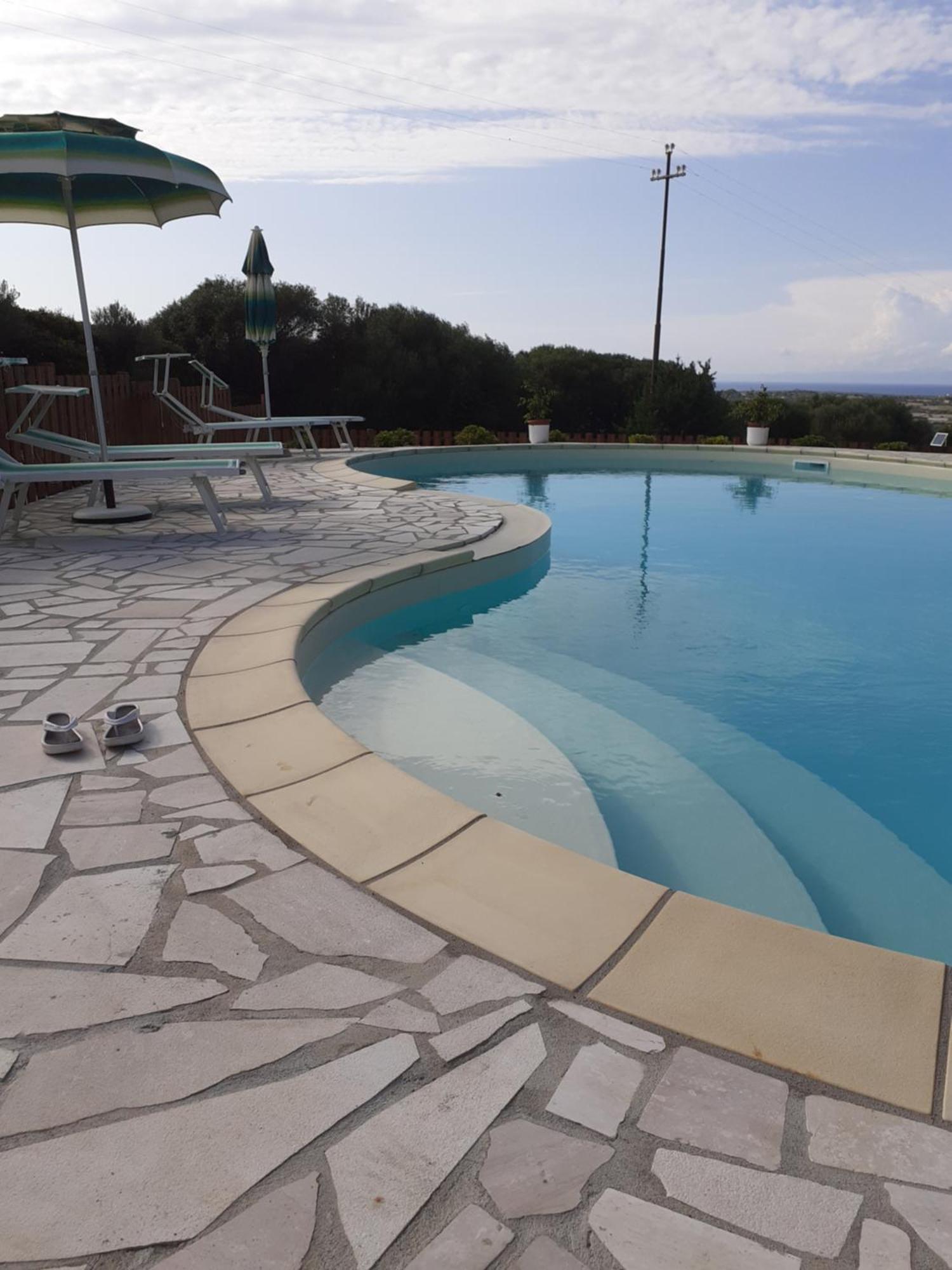 Agriturismo Gli Olivastri Appartamento Corbezzolo Con Piscina E Vista Mare,Climatizzatore,Wifi Aglientu Exterior photo